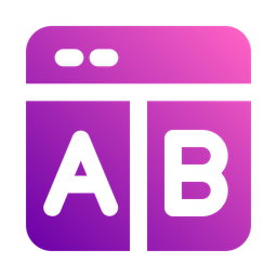 Ab testing  Icon