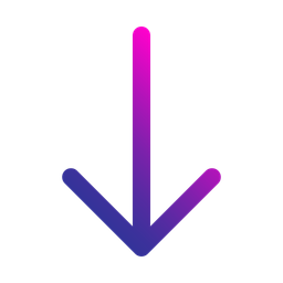 Down arrow  Icon