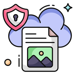 Cloud Image File  Icon