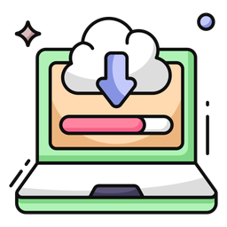 Cloud Download  Icon