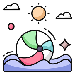 Beach Ball  Icon