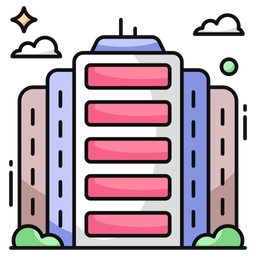 Commercial Building  Icon