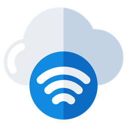 Cloud Wifi  Icon