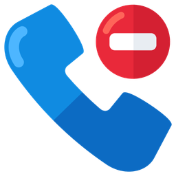 Block Call  Icon