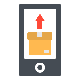 Smartphone Box Online Icon