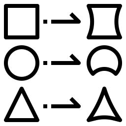 Verformung  Symbol