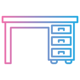 Cabinet Table  Icon