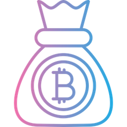 Bitcoin bag  Icon