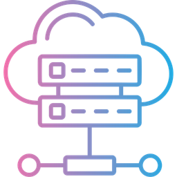 Banco de dados em nuvem  Ícone