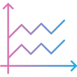 Area Graph  Icon