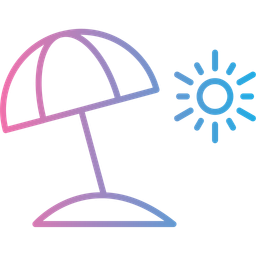 Beach umbrella  Icon