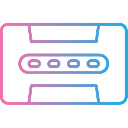 Audio Cassette  Icon