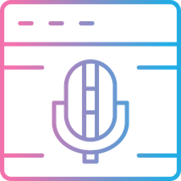 Browser Microphone  Icon