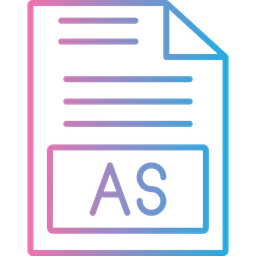 As File Format  Icon