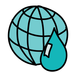 Earth water  Icon