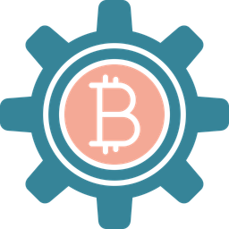 Bitcoin Management  Icon