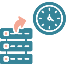 Clock Time Database  Icon