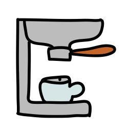 Máquina de café  Ícone