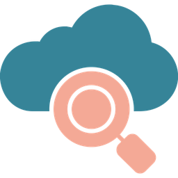 Cloud Search  Icon