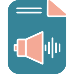 Audio File  Icon