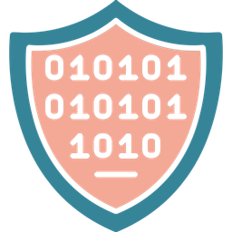 Binary Shield  Icon