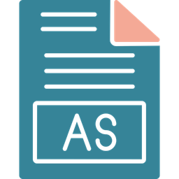 As File Format  Icon