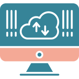 Computação em nuvem  Ícone