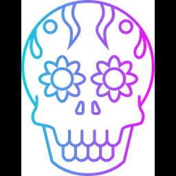 Calendar Day Skull Icon