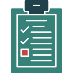Checkmark On A To Do List  Icon