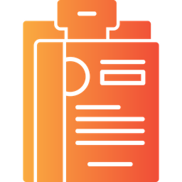 Clipboard With Resume  Icon