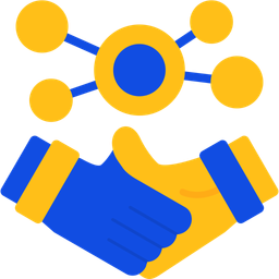 Business Handshake For Networking  Icon