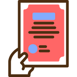 Certificate  Icon