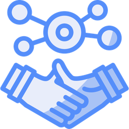 Business Handshake For Networking  Icon