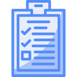 Checkmark On A To Do List  Icon