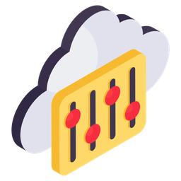 Cloud Equalizer  Icon