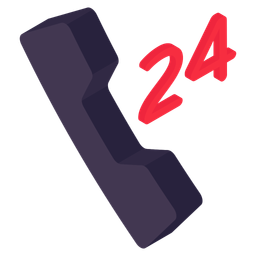 24Hr Call Service  Icon