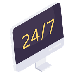 24/7Hr Service  Icon