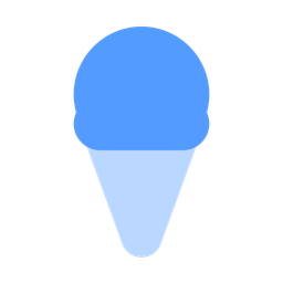 Cucurucho de helado  Icono