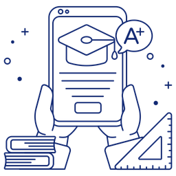 Mobile Exam Result  Icon