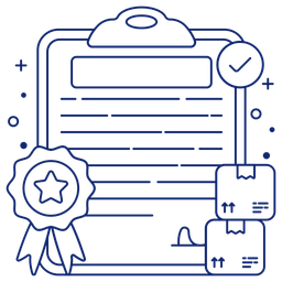 Logistic Contract  Icon