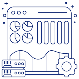 Gestão de dados  Ícone