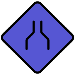 Narrow road  Icon