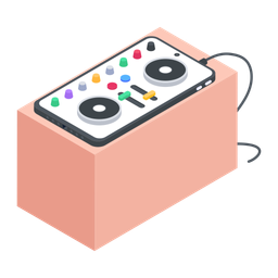 Dj Table  Icon