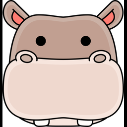 Hippopotamus  Icon