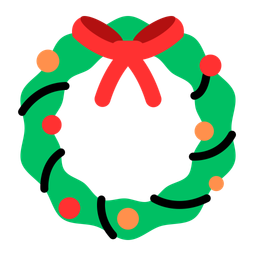 Christmas wreath  Icon