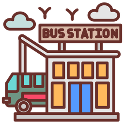 Bus station  Icon