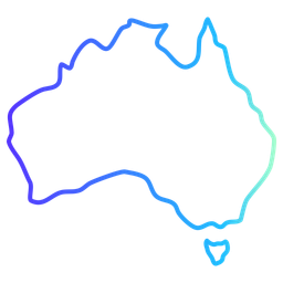 Australia map  Icon