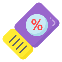 Discount Tag  Icon