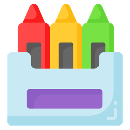 Crayon Colors  Icon