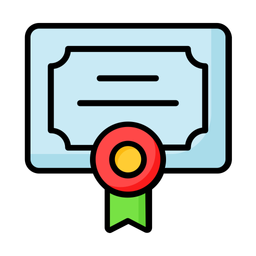 Certificate  Icon